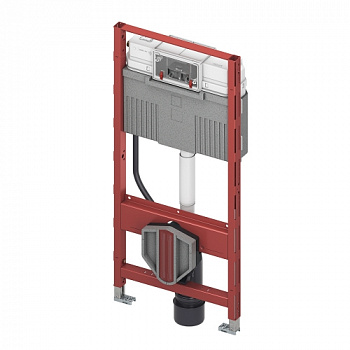 TECE 9300379 Инсталляция для унитаза TECEprofil со смывным бачком Uni 2.0, для универсального подключения к унитазу-биде, высота 1120 мм