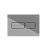 Панель смыва RIVO Touch lux Хром глянцевый (glossy CHROME)